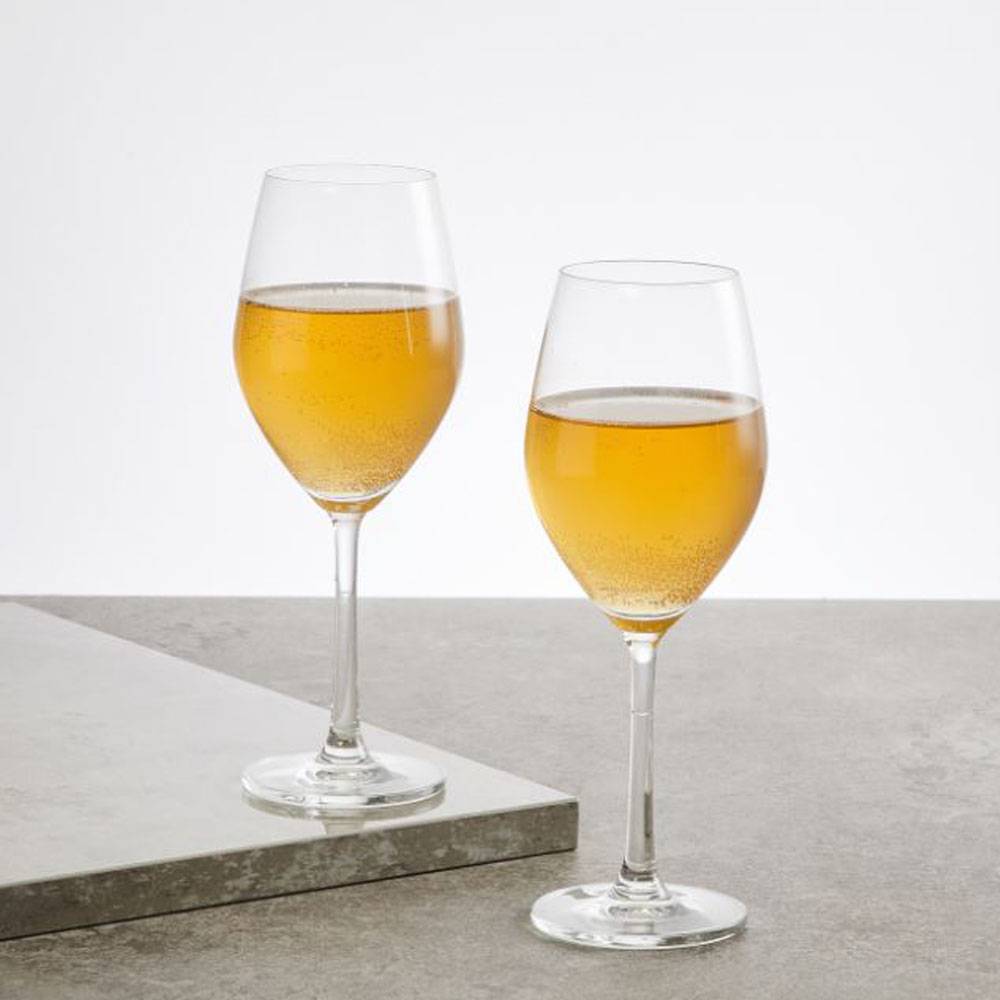 (Set of 6) Ocean Sante High Quality White Red Wine Stem Glass 12oz, 340ml