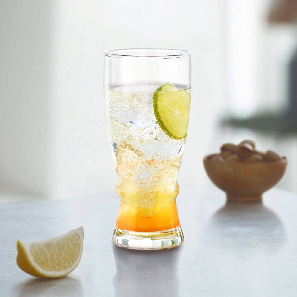 (Set Of 6) Ocean Hansa High Quality Hi Ball Water Tumbler Juice