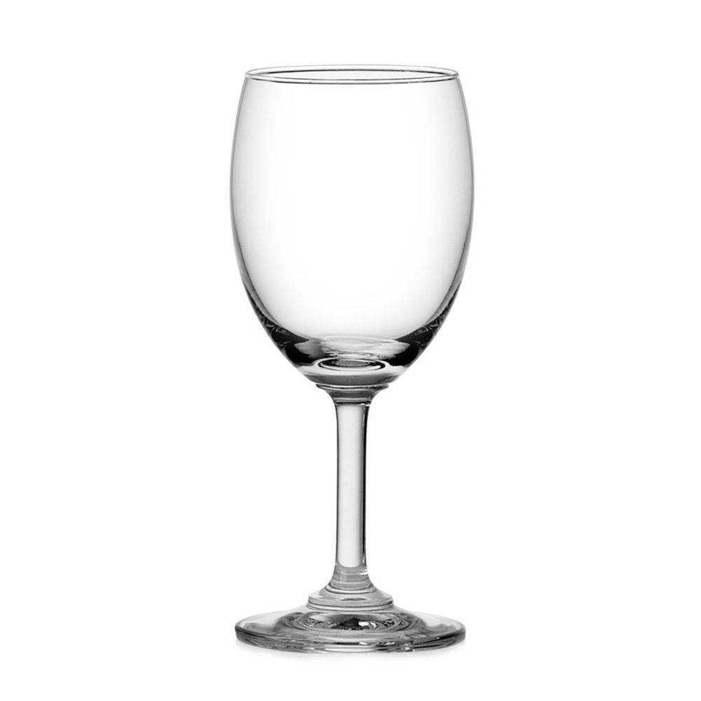 (Set Of 6) Ocean Classic High Quality White Red Wine Stem Glass, 195ml