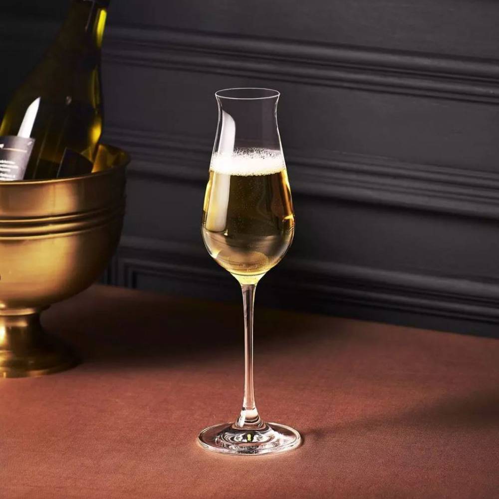 (Set Of 6) Lucaris Desire High Quality Sparkling Lead Free Crystal